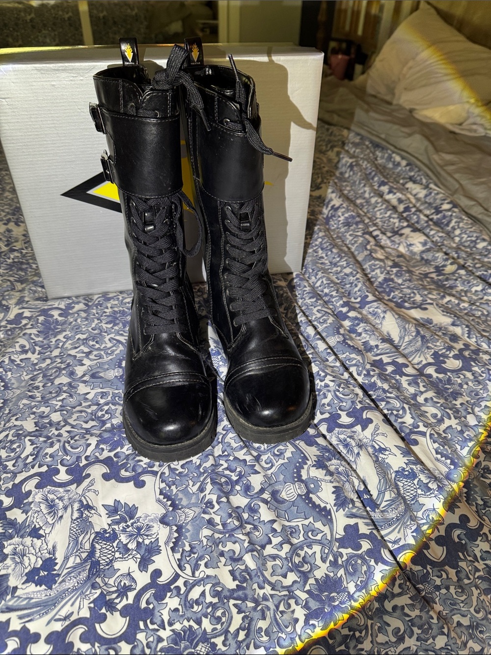 Black Moto Boots-Perfect for motorcycle rides